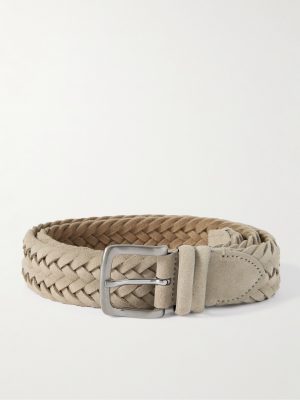 3.5 Braided Suede Belt 3.5 Braided Suede Belt