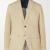 Butcher Unstructured Hemp and Cotton-Blend Canvas Blazer