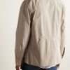Cotton-Seersucker Overshirt - BK Cotton-Seersucker Overshirt - BK