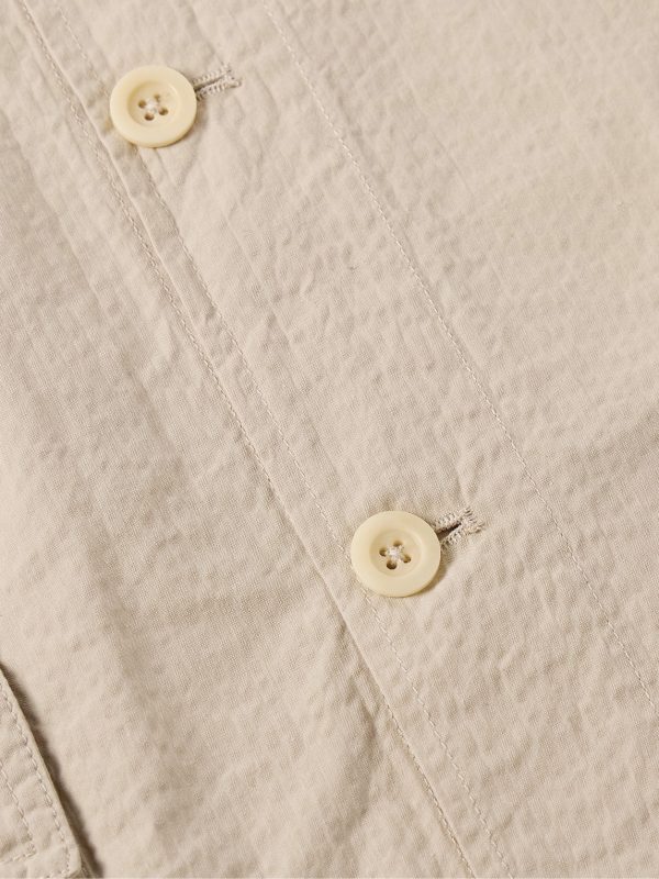 Cotton-Seersucker Overshirt - E1 Cotton-Seersucker Overshirt - E1