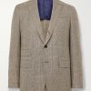 Virgil No.2 Slim-Fit Prince of Wales Checked Cotton, Silk and Linen-Blend Hopsack Blazer Virgil No.2 Slim-Fit Prince of Wales Checked Cotton, Silk and Linen-Blend Hopsack Blazer