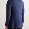 Kincaid No. 2 Linen and Wool-Blend Hopsack Blazer - BK Kincaid No. 2 Linen and Wool-Blend Hopsack Blazer - BK