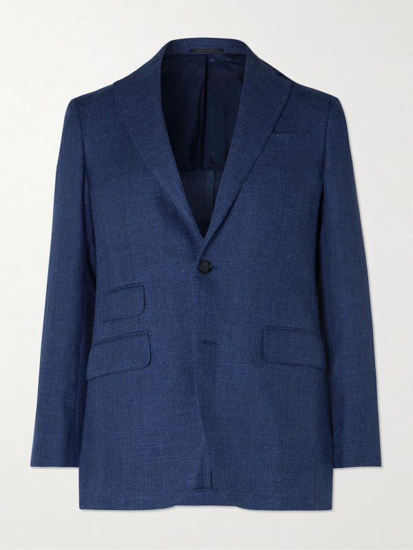 Kincaid No. 2 Linen and Wool-Blend Hopsack Blazer Kincaid No. 2 Linen and Wool-Blend Hopsack Blazer