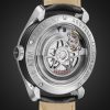 + Argylle Limited Edition Automatic GMT 43mm DLC-Coated Stainless Steel and Leather Watch, Ref. No. SOLO43-ARGYLLE-L-S - BK + Argylle Limited Edition Automatic GMT 43mm DLC-Coated Stainless Steel and Leather Watch, Ref. No. SOLO43-ARGYLLE-L-S - BK