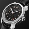 + Argylle Limited Edition Automatic GMT 43mm DLC-Coated Stainless Steel and Leather Watch, Ref. No. SOLO43-ARGYLLE-L-S - FR + Argylle Limited Edition Automatic GMT 43mm DLC-Coated Stainless Steel and Leather Watch, Ref. No. SOLO43-ARGYLLE-L-S - FR