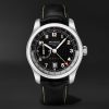 + Argylle Limited Edition Automatic GMT 43mm DLC-Coated Stainless Steel and Leather Watch, Ref. No. SOLO43-ARGYLLE-L-S + Argylle Limited Edition Automatic GMT 43mm DLC-Coated Stainless Steel and Leather Watch, Ref. No. SOLO43-ARGYLLE-L-S