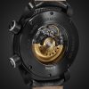 + Argylle Jet Automatic Limited Edition 43mm DLC-Coated Stainless Steel and Leather Watch, Ref. No. U2-JET-ARGYLLE-L-S - BK + Argylle Jet Automatic Limited Edition 43mm DLC-Coated Stainless Steel and Leather Watch, Ref. No. U2-JET-ARGYLLE-L-S - BK