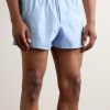 Stretch-Cotton Poplin Boxer Shorts - OU Stretch-Cotton Poplin Boxer Shorts - OU
