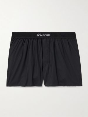 Stretch-Cotton Poplin Boxer Shorts