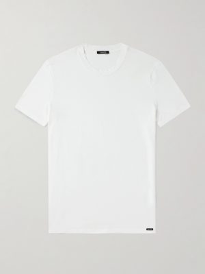 Slim-Fit Stretch Cotton and Modal-Blend T-Shirt Slim-Fit Stretch Cotton and Modal-Blend T-Shirt