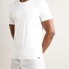 Slim-Fit Stretch Cotton and Modal-Blend T-Shirt - OU