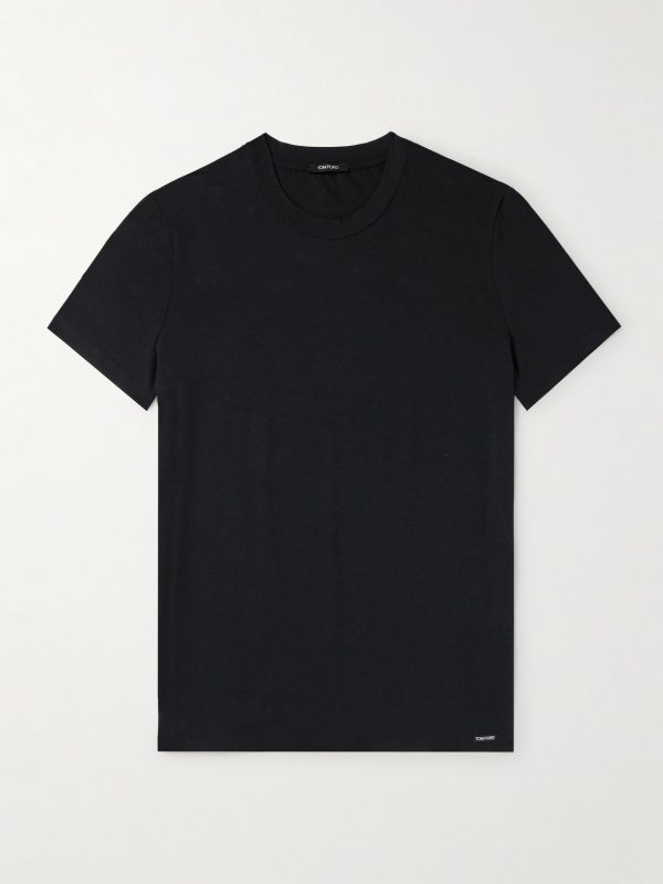 Slim-Fit Stretch Cotton and Modal-Blend T-Shirt Slim-Fit Stretch Cotton and Modal-Blend T-Shirt