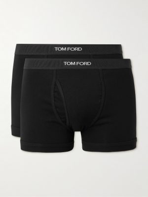 Two-Pack Stretch-Cotton Jersey Boxer Briefs Two-Pack Stretch-Cotton Jersey Boxer Briefs