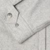 Padded Cashmere-Blend Flannel Blouson Jacket - E1 Padded Cashmere-Blend Flannel Blouson Jacket - E1