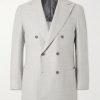 Double-Breasted Wool and Cashmere-Blend Blazer