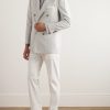 Double-Breasted Wool and Cashmere-Blend Blazer - OU
