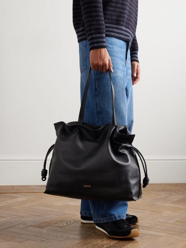 XL Flamenco Leather Tote Bag - E2