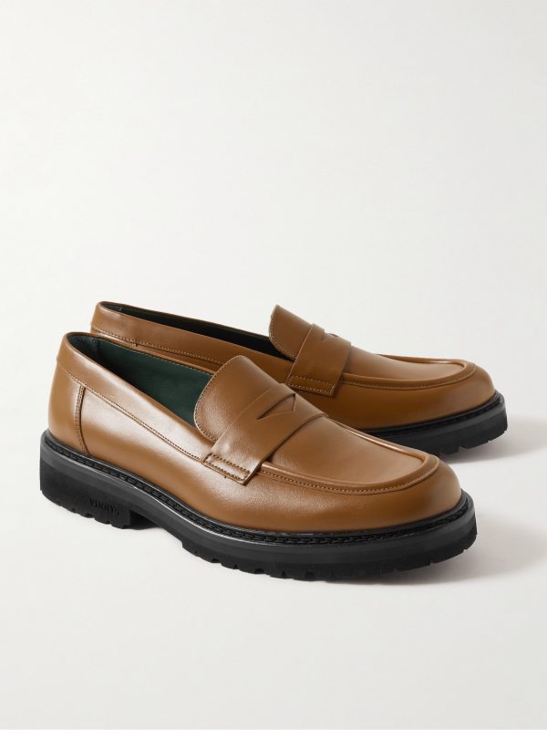 Richee Leather Penny Loafers - FR Richee Leather Penny Loafers - FR