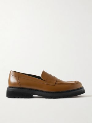 Richee Leather Penny Loafers
