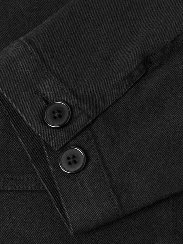 Virgin Wool-Blend Shirt Jacket - E1 Virgin Wool-Blend Shirt Jacket - E1
