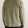 Aylan Convertible-Collar Cotton-Blend Corduroy Overshirt - BK