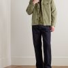 Aylan Convertible-Collar Cotton-Blend Corduroy Overshirt - OU