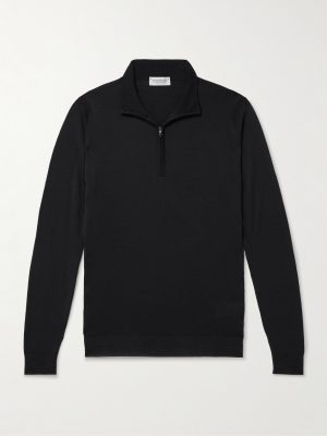 Slim-Fit Merino Wool Half-Zip Sweater Slim-Fit Merino Wool Half-Zip Sweater