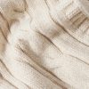 Wooton Cable-Knit Recycled-Cashmere and Merino Wool-Blend Scarf - CU Wooton Cable-Knit Recycled-Cashmere and Merino Wool-Blend Scarf - CU