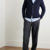 Rockford Shawl-Collar Recycled-Cashmere and Merino Wool-Blend Cardigan - OU