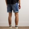 Josh Straight-Leg Denim Shorts - BK