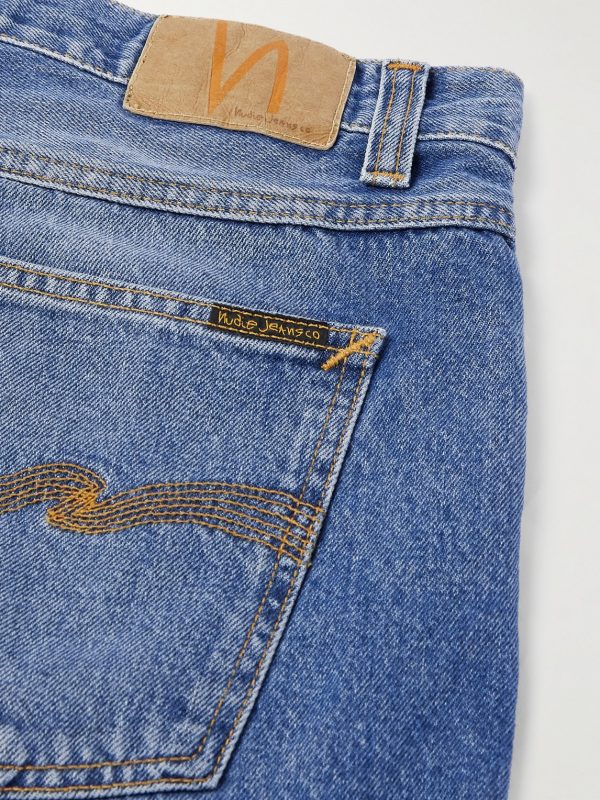 Josh Straight-Leg Denim Shorts - CU