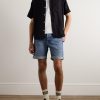 Josh Straight-Leg Denim Shorts - OU