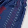 Kobe Embroidered Striped Cotton Shorts - CU