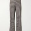 Straight-Leg Checked Twill Suit Trousers Straight-Leg Checked Twill Suit Trousers