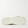 Re-Web Suede and Webbing-Trimmed Canvas and Leather Sneakers - E1