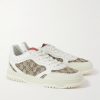 Re-Web Suede and Webbing-Trimmed Canvas and Leather Sneakers - FR