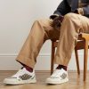 Re-Web Suede and Webbing-Trimmed Canvas and Leather Sneakers - OU