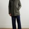 Blake 8240 Coated-Twill Trench Coat - OU
