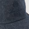 Leather-Trimmed Logo-Embroidered Denim Baseball Cap - CU Leather-Trimmed Logo-Embroidered Denim Baseball Cap - CU