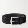 3.5cm Suede Belt