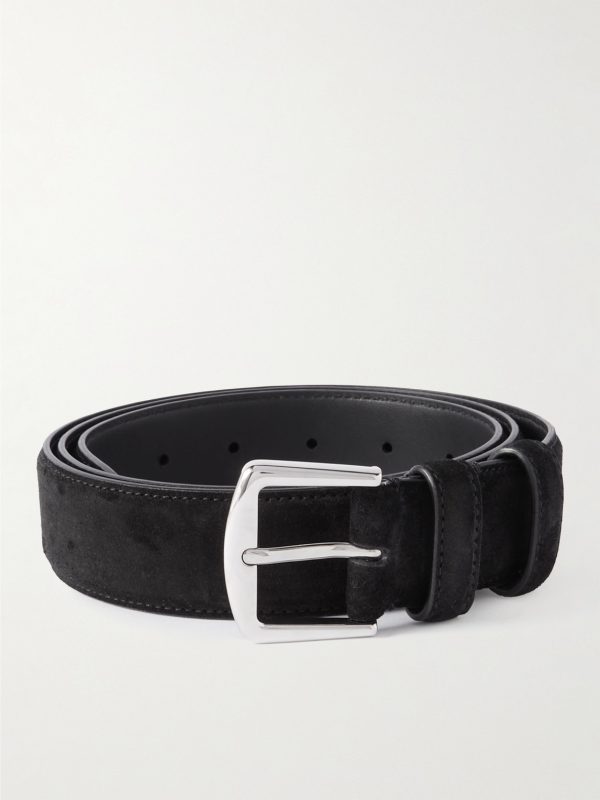 3.5cm Suede Belt