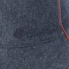 Leather-Trimmed Logo-Embroidered Denim Bucket Hat - CU