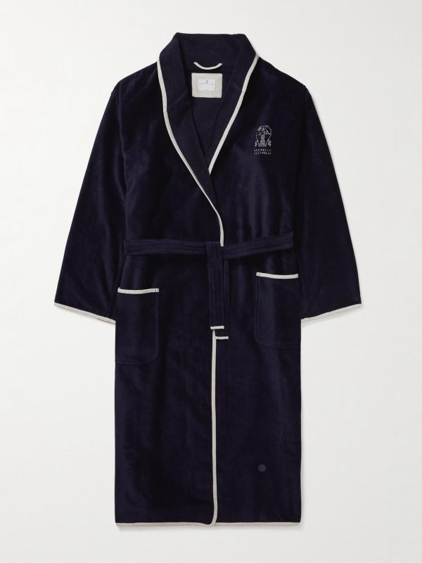 Cotton-Terry Bathrobe