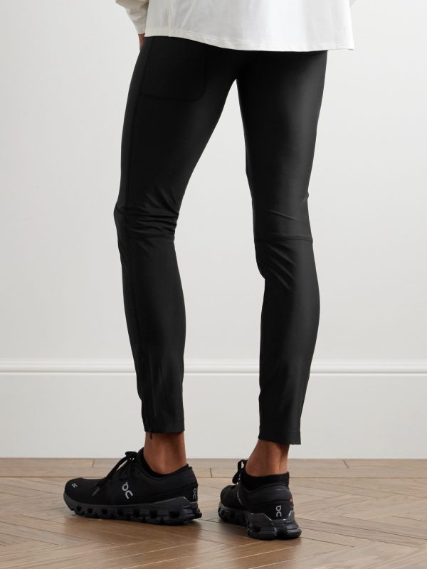 Lono Stretch Recycled-Jersey Tights - BK Lono Stretch Recycled-Jersey Tights - BK