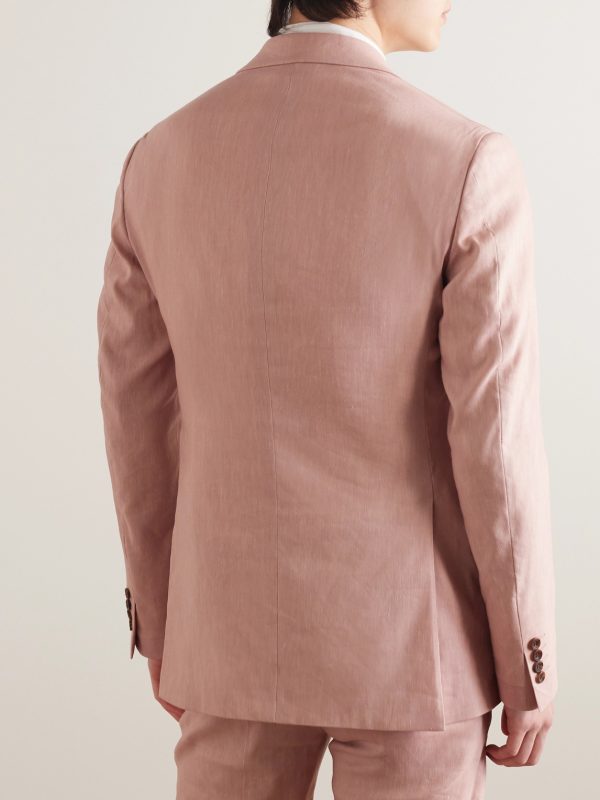 Hyde Linen-Blend Suit Jacket - BK Hyde Linen-Blend Suit Jacket - BK