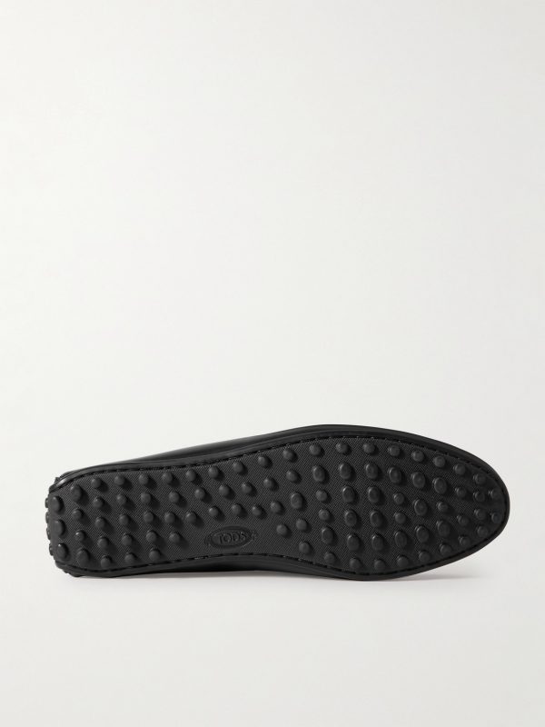 City Gommino Logo-Debossed Leather Driving Shoes - E2