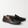 City Gommino Logo-Debossed Leather Driving Shoes - FR
