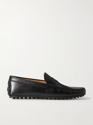 City Gommino Logo-Debossed Leather Driving Shoes City Gommino Logo-Debossed Leather Driving Shoes