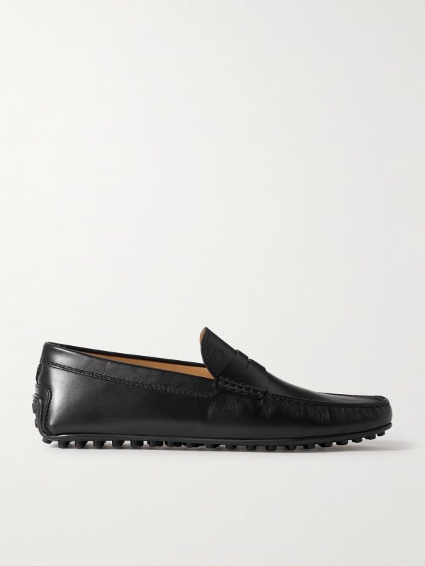 City Gommino Logo-Debossed Leather Driving Shoes