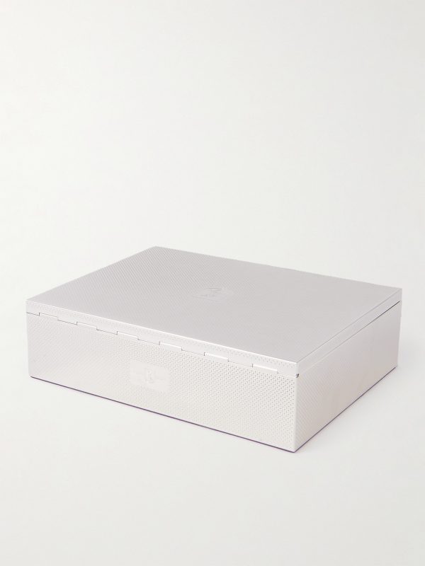 Silver-Plated Watch and Jewellery Box - BK Silver-Plated Watch and Jewellery Box - BK